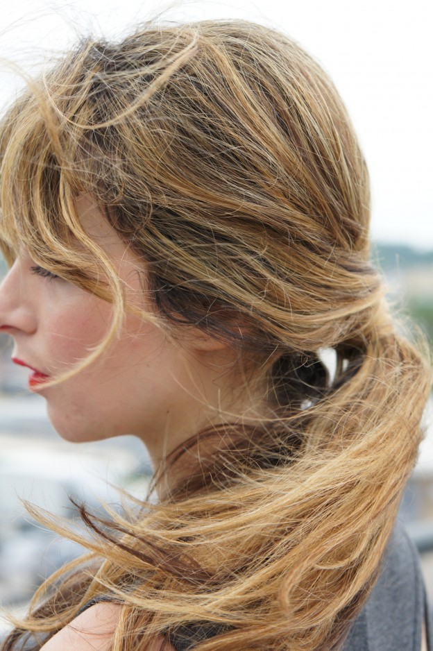 How to create the perfect Messy Pony Tail Good Good